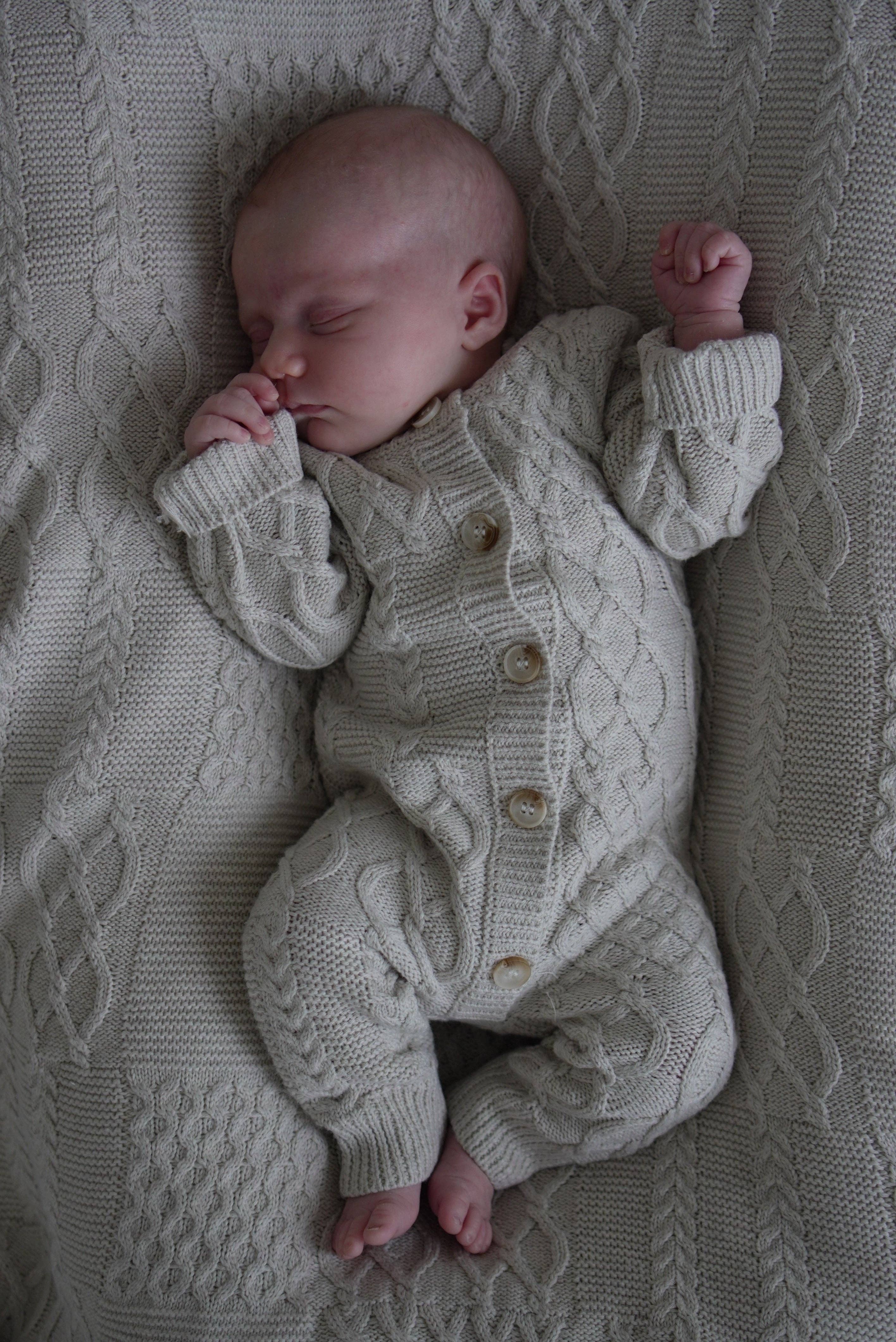 Image of Luna + Luca Mixed Knit Jumpsuit